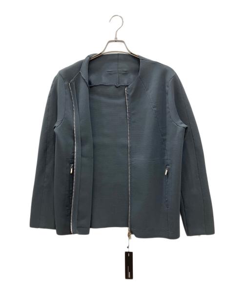 ATTACHMENT（アタッチメント）ATTACHMENT (アタッチメント) PEニットシングルライダース グレー サイズ:2の古着・服飾アイテム