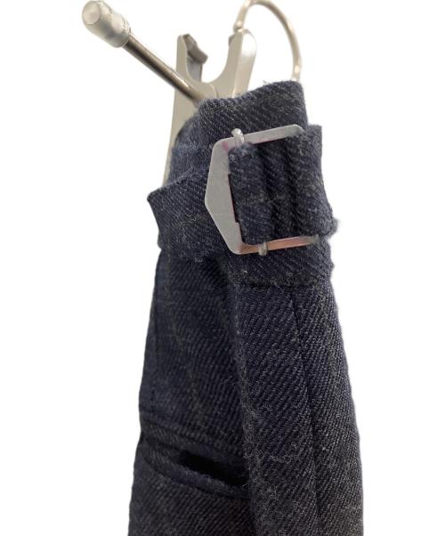 MARKA（マーカ）MARKA (マーカ) オフィサーパンツ 2タックワイド　MARKA　メンズ　ネイビー　ストライプ ネイビー サイズ:1の古着・服飾アイテム