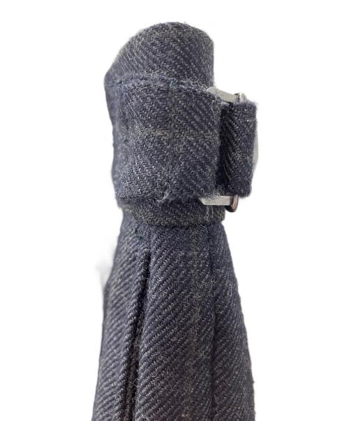 MARKA（マーカ）MARKA (マーカ) オフィサーパンツ 2タックワイド　MARKA　メンズ　ネイビー　ストライプ ネイビー サイズ:1の古着・服飾アイテム