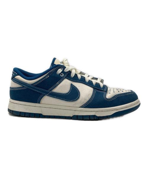 NIKE（ナイキ）NIKE (ナイキ) スニーカー　NIKE　メンズ　ホワイト×ブルー　Dunk Low SE 
