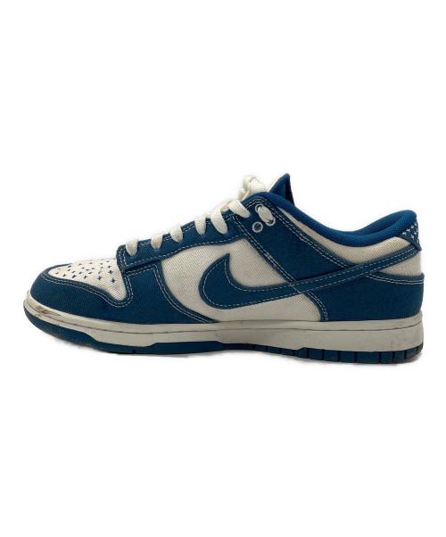 NIKE（ナイキ）NIKE (ナイキ) スニーカー　NIKE　メンズ　ホワイト×ブルー　Dunk Low SE 