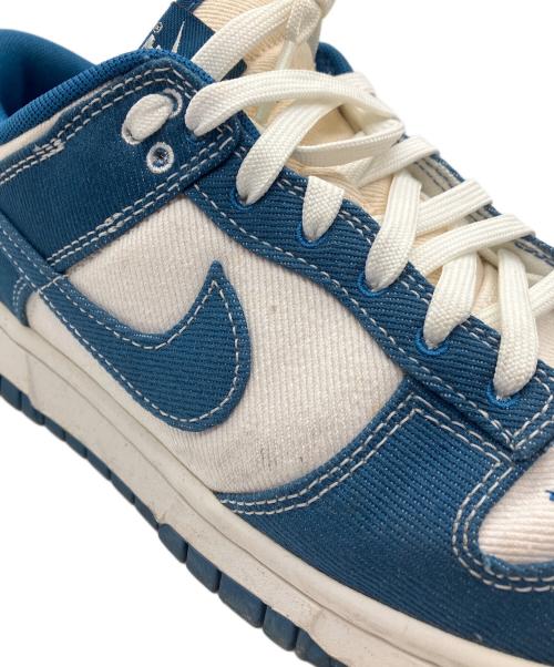 NIKE（ナイキ）NIKE (ナイキ) スニーカー　NIKE　メンズ　ホワイト×ブルー　Dunk Low SE 
