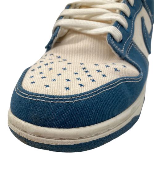 NIKE（ナイキ）NIKE (ナイキ) スニーカー　NIKE　メンズ　ホワイト×ブルー　Dunk Low SE 