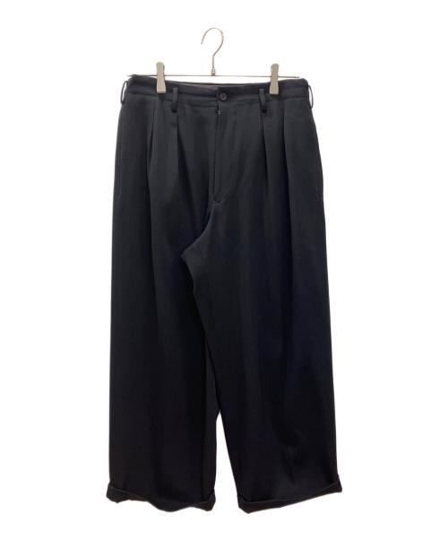 Y's（ワイズ）Y's (ワイズ) ウールパンツ　ブラック ブラック サイズ:表記無しの古着・服飾アイテム