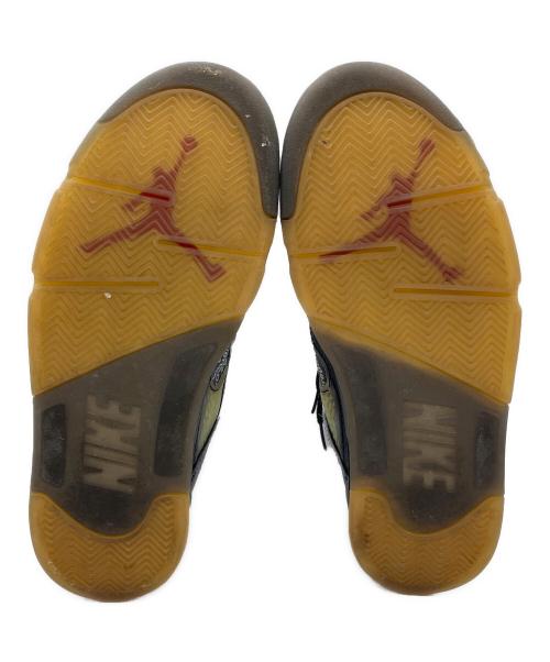 NIKE（ナイキ）NIKE (ナイキ) OFFWHITE (オフホワイト) ハイカットスニーカー　NIKE　OFFWHITE　メンズ　グレー　AIR JORDAN 5 RETRO SP グレー サイズ:27の古着・服飾アイテム