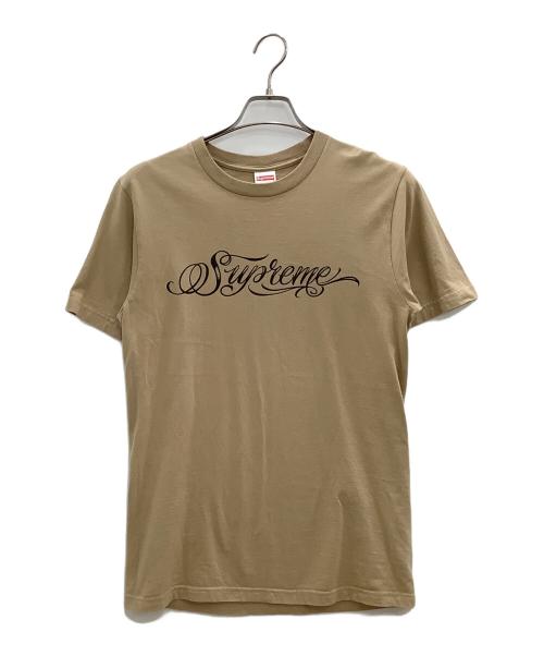 SUPREME（シュプリーム）SUPREME (シュプリーム) 半袖カットソー ベージュ サイズ:Sの古着・服飾アイテム