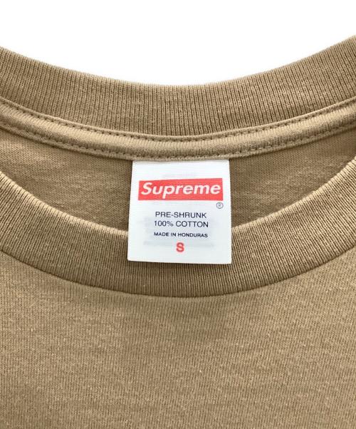 SUPREME（シュプリーム）SUPREME (シュプリーム) 半袖カットソー ベージュ サイズ:Sの古着・服飾アイテム