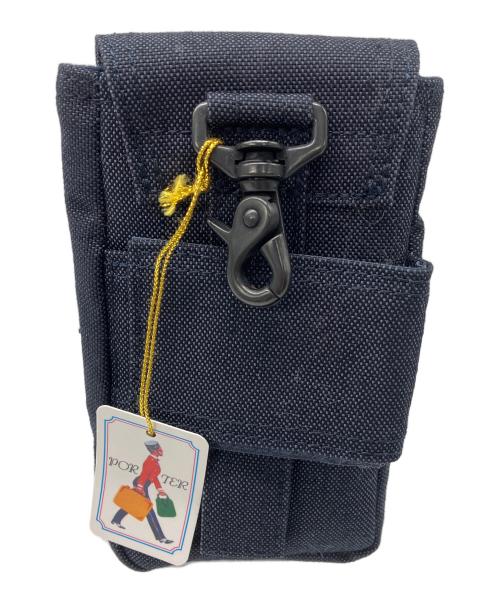 PORTER（ポーター）PORTER (ポーター) モバイルポーチ　PORTER　スモーキー　ネイビー ネイビーの古着・服飾アイテム