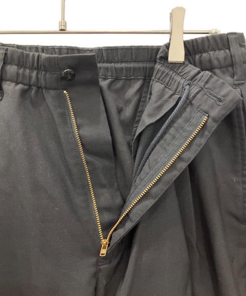 COOTIE PRODUCTIONS（クーティープロダクツ）COOTIE PRODUCTIONS (クーティープロダクツ) ツータックワイドスラックス　ブラック ブラック サイズ:Mの古着・服飾アイテム