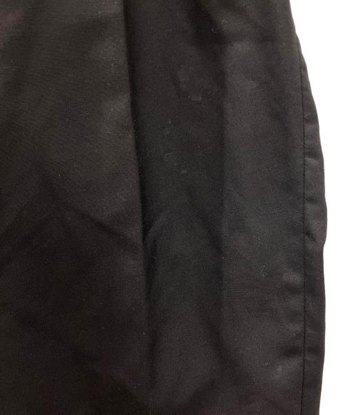 COOTIE PRODUCTIONS（クーティープロダクツ）COOTIE PRODUCTIONS (クーティープロダクツ) ツータックワイドスラックス　ブラック ブラック サイズ:Mの古着・服飾アイテム