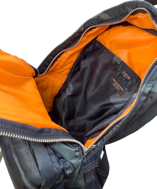 PORTER（ポーター）PORTER (ポーター) リュック　PORTER　タンカー　ネイビー　カモフラージュ柄　TANKER 30th ANNIVERSARY LIMITED EDITION ネイビーの古着・服飾アイテム