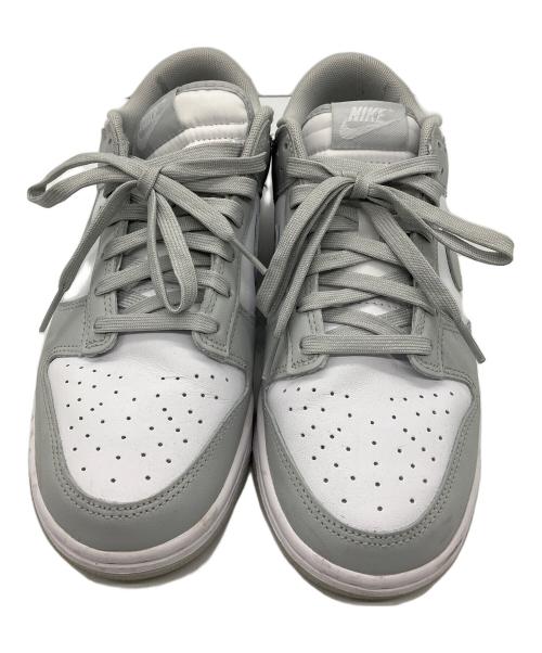 NIKE（ナイキ）NIKE (ナイキ) スニーカー　NIKE　メンズ　ホワイト×グレー　DUNK LOW RETRO ホワイト×グレー サイズ:27の古着・服飾アイテム
