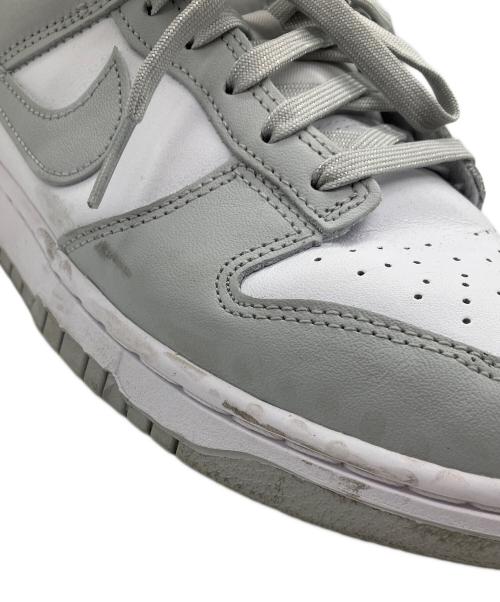 NIKE（ナイキ）NIKE (ナイキ) スニーカー　NIKE　メンズ　ホワイト×グレー　DUNK LOW RETRO ホワイト×グレー サイズ:27の古着・服飾アイテム