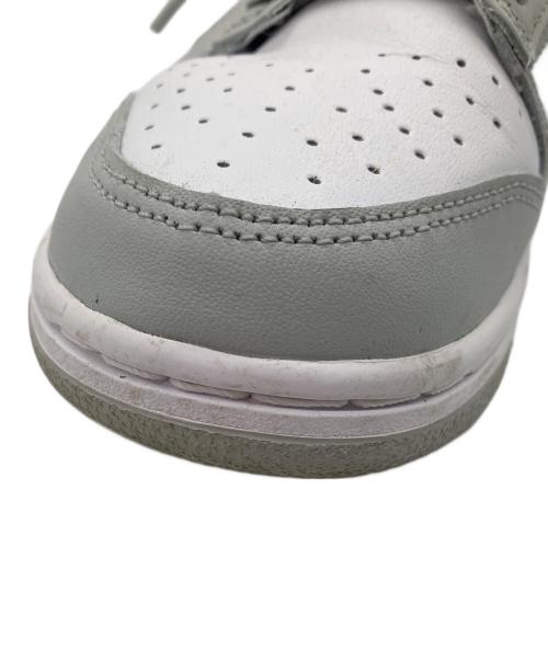 NIKE（ナイキ）NIKE (ナイキ) スニーカー　NIKE　メンズ　ホワイト×グレー　DUNK LOW RETRO ホワイト×グレー サイズ:27の古着・服飾アイテム