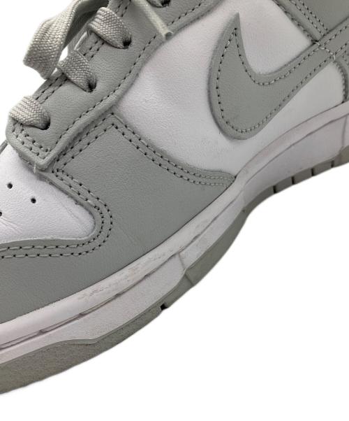 NIKE（ナイキ）NIKE (ナイキ) スニーカー　NIKE　メンズ　ホワイト×グレー　DUNK LOW RETRO ホワイト×グレー サイズ:27の古着・服飾アイテム