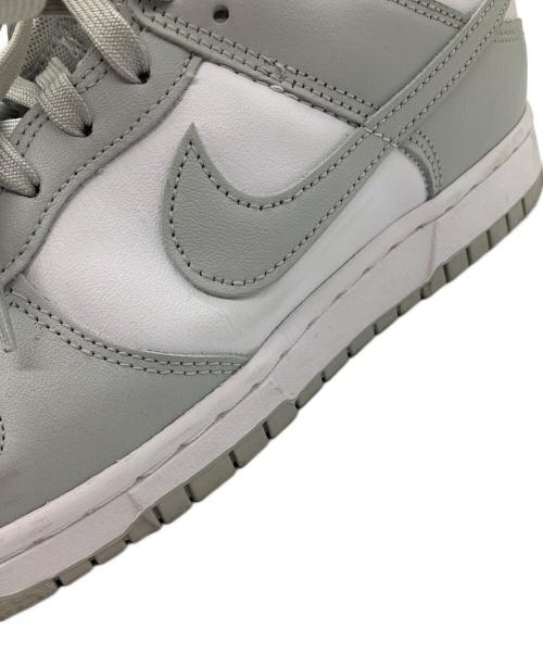 NIKE（ナイキ）NIKE (ナイキ) スニーカー　NIKE　メンズ　ホワイト×グレー　DUNK LOW RETRO ホワイト×グレー サイズ:27の古着・服飾アイテム