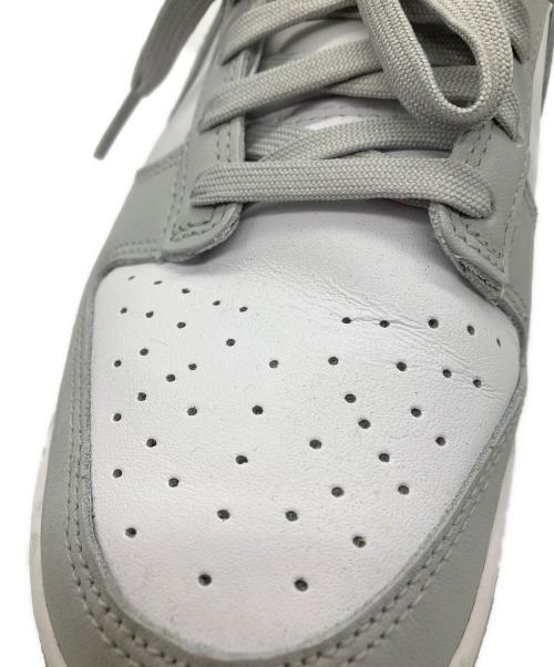 NIKE（ナイキ）NIKE (ナイキ) スニーカー　NIKE　メンズ　ホワイト×グレー　DUNK LOW RETRO ホワイト×グレー サイズ:27の古着・服飾アイテム