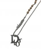 Christian Diorクリスチャン ディオール）の古着「ロゴネックレス　Christian Dior　フェイクパール」