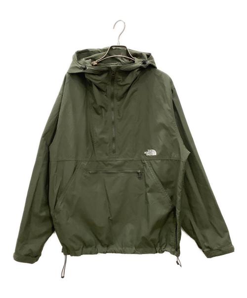 THE NORTH FACE（ザ ノース フェイス）THE NORTH FACE (ザ ノース フェイス) コンパクトアノラック　メンズ カーキ サイズ:Lの古着・服飾アイテム