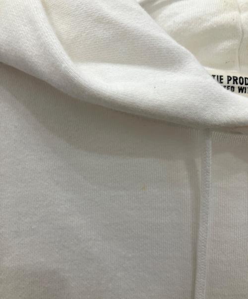 COOTIE PRODUCTIONS（クーティープロダクツ）COOTIE PRODUCTIONS (クーティープロダクツ) プルオーバーパーカー ホワイト サイズ:Sの古着・服飾アイテム