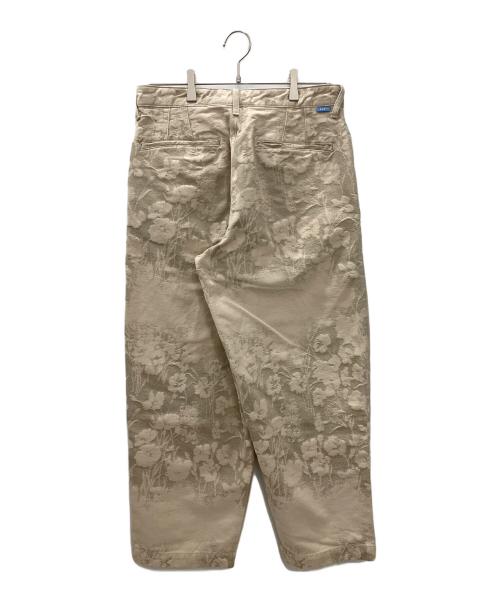 PAUL SMITH（ポールスミス）PAUL SMITH (ポールスミス) LEE (リー) ジャカードテーパードトラウザーズ　ベージュ ベージュ サイズ:Mの古着・服飾アイテム