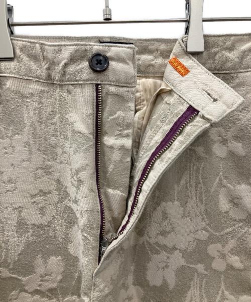 PAUL SMITH（ポールスミス）PAUL SMITH (ポールスミス) LEE (リー) ジャカードテーパードトラウザーズ　ベージュ ベージュ サイズ:Mの古着・服飾アイテム