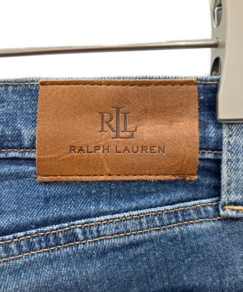 LAUREN RALPH LAUREN（ローレンラルフローレン）LAUREN RALPH LAUREN (ローレンラルフローレン) パッチワークデニムパンツ　LAUREN RALPH LAUREN　レディース　インディゴ インディゴ サイズ:00の古着・服飾アイテム