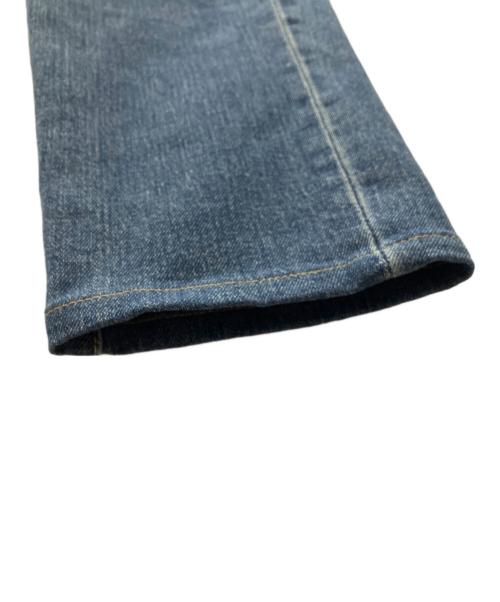 LAUREN RALPH LAUREN（ローレンラルフローレン）LAUREN RALPH LAUREN (ローレンラルフローレン) パッチワークデニムパンツ　LAUREN RALPH LAUREN　レディース　インディゴ インディゴ サイズ:00の古着・服飾アイテム