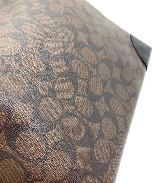 COACH（コーチ）COACH (コーチ) トートバッグ シグネチャー F29208 ブラウンの古着・服飾アイテム