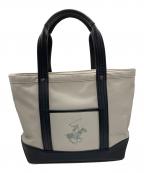 BEVERLY HILLS POLO CLUBビバリーヒルズポロクラブ）の古着「トートバッグ」｜グレージュ×ブラック