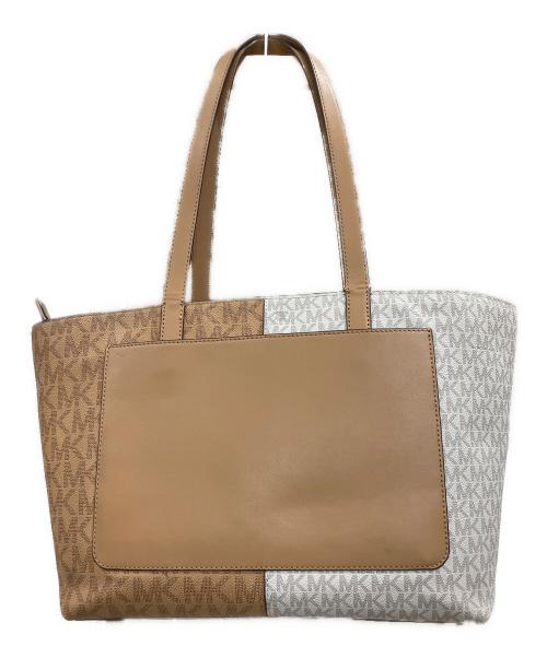 MICHAEL KORS（マイケル・コース）MICHAEL KORS (マイケル・コース) トートバッグ ブラウンの古着・服飾アイテム
