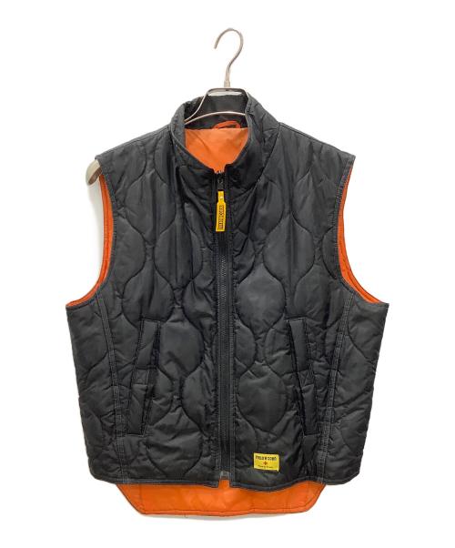YELLOW CORN（イエローコーン）YELLOW CORN (イエローコーン) ライナー付きレザーライダースジャケット ブラック サイズ:Lの古着・服飾アイテム