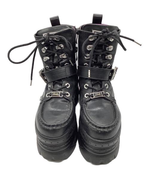 Yosuke（ヨースケ）Yosuke (ヨースケ) ブーツ　SANMARU ブラック サイズ:23の古着・服飾アイテム