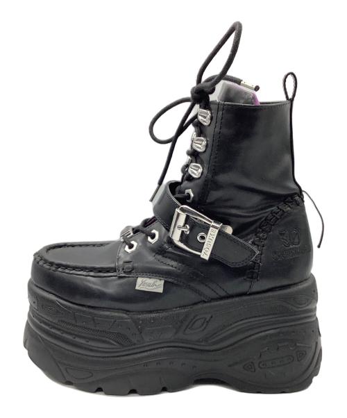 Yosuke（ヨースケ）Yosuke (ヨースケ) ブーツ　SANMARU ブラック サイズ:23の古着・服飾アイテム