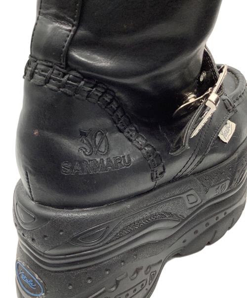 Yosuke（ヨースケ）Yosuke (ヨースケ) ブーツ　SANMARU ブラック サイズ:23の古着・服飾アイテム