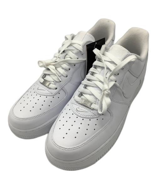 NIKE（ナイキ）NIKE (ナイキ) SUPREME (シュプリーム) スニーカー NIKE AIR FORCE1 LOW  ホワイト サイズ:28.5の古着・服飾アイテム