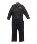 VANSONバンソン）の古着「つなぎ　メンズ」｜ネイビー