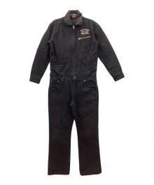 VANSON（バンソン）の古着「つなぎ　メンズ」｜ネイビー