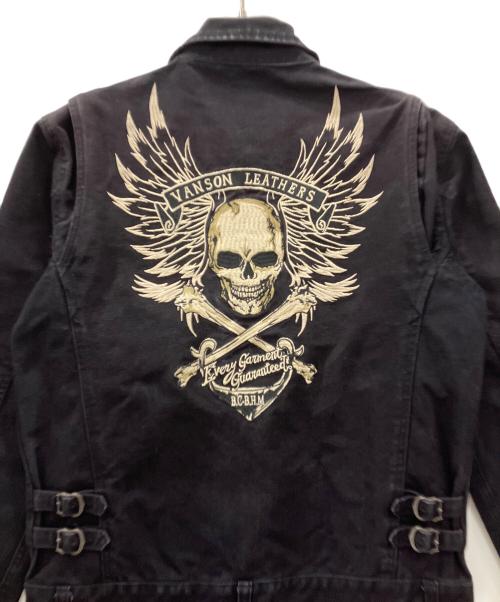 VANSON（バンソン）VANSON (バンソン) つなぎ　メンズ ネイビー サイズ:Lの古着・服飾アイテム