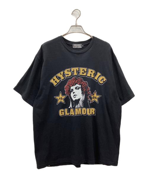 Hysteric Glamour（ヒステリックグラマー）Hysteric Glamour (ヒステリックグラマー) 半袖Tシャツ ブラック サイズ:XLの古着・服飾アイテム