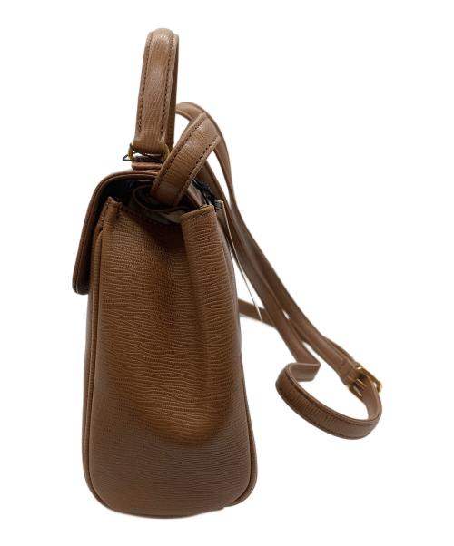 GIANNI VERSACE（ジャンニ・ヴェルサーチ）GIANNI VERSACE (ジャンニ・ヴェルサーチ) ショルダーバッグ ブラウンの古着・服飾アイテム