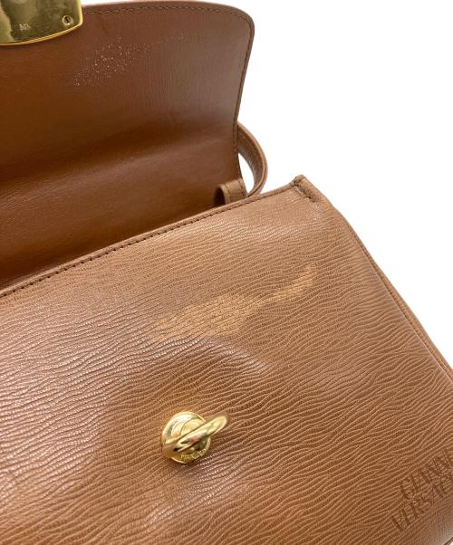 GIANNI VERSACE（ジャンニ・ヴェルサーチ）GIANNI VERSACE (ジャンニ・ヴェルサーチ) ショルダーバッグ ブラウンの古着・服飾アイテム