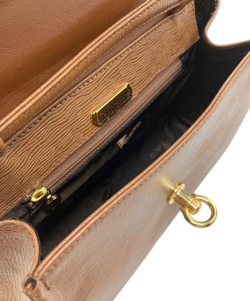 GIANNI VERSACE（ジャンニ・ヴェルサーチ）GIANNI VERSACE (ジャンニ・ヴェルサーチ) ショルダーバッグ ブラウンの古着・服飾アイテム