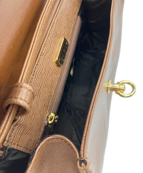 GIANNI VERSACE（ジャンニ・ヴェルサーチ）GIANNI VERSACE (ジャンニ・ヴェルサーチ) ショルダーバッグ ブラウンの古着・服飾アイテム