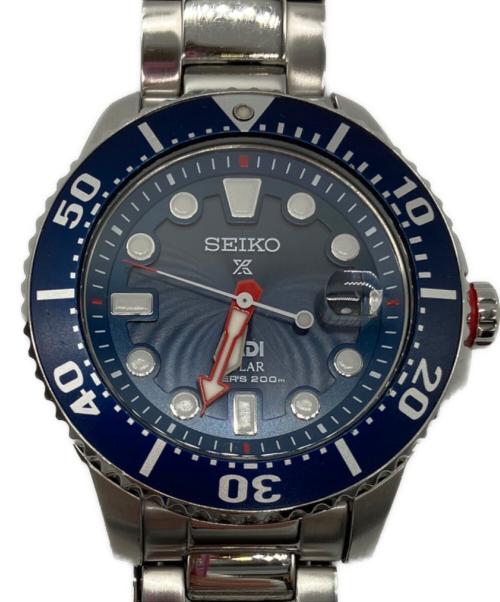 SEIKO（セイコー）SEIKO (セイコー) padi (パディ) ダイバーズウォッチ　PADI　プロスペックス　SSブレスレット ブラックの古着・服飾アイテム