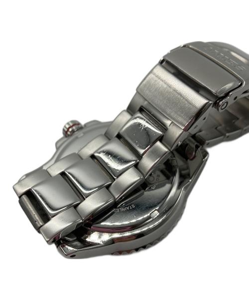 SEIKO（セイコー）SEIKO (セイコー) padi (パディ) ダイバーズウォッチ　PADI　プロスペックス　SSブレスレット ブラックの古着・服飾アイテム