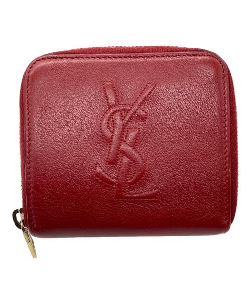 Yves Saint Laurent（イヴサンローラン）Yves Saint Laurent (イヴサンローラン) 2つ折り財布 レッドの古着・服飾アイテム