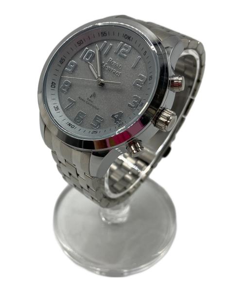 ROYAL MONTRES（ロイヤルモントレス）ROYAL MONTRES (ロイヤルモントレス) 腕時計 グレーの古着・服飾アイテム