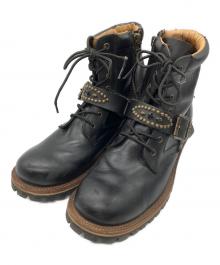 JACKROSE×SLOW WEAR LION（ジャックローズ×スローウェアライオン）の古着「サイドジップブーツ OB8593JCS」｜ブラック