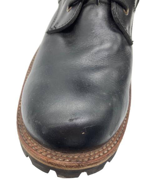 JACKROSE（ジャックローズ）JACKROSE (ジャックローズ) SLOW WEAR LION (スローウェアライオン) サイドジップブーツ OB8593JCS ブラック サイズ:Lの古着・服飾アイテム